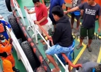 Kapal Tujuan Balikpapan-Palu Karam, 8 ABK Dievakuasi