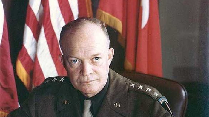 Presiden ke 34 Amerika Serikat AS Dwight D. Eisenhower
