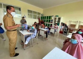 Empat Sekolah di Samarinda Mulai Belajar Tatap Muka