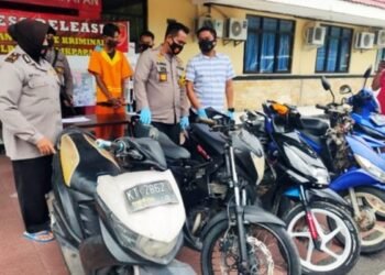 Onderdil Motor Dipreteli, Dijual Lagi Rp3 Juta