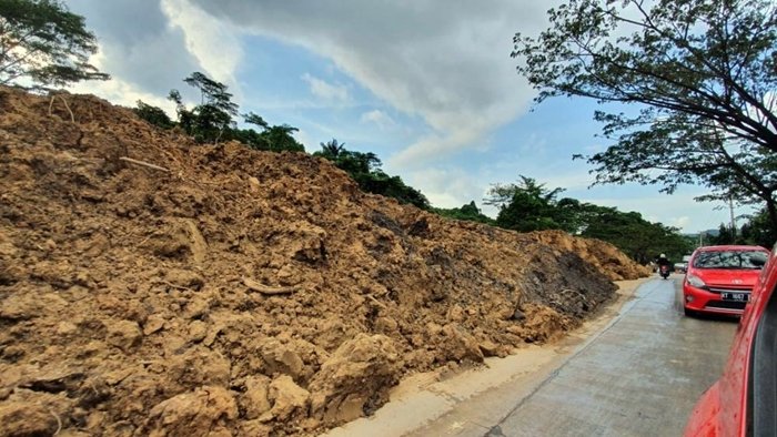 Longsor di Teluk Bajau Samarinda Tak Kunjung Beres