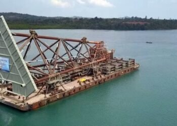Pertamina Hulu Mahakam Mulai Bangun Anjungan Proyek Jumelai