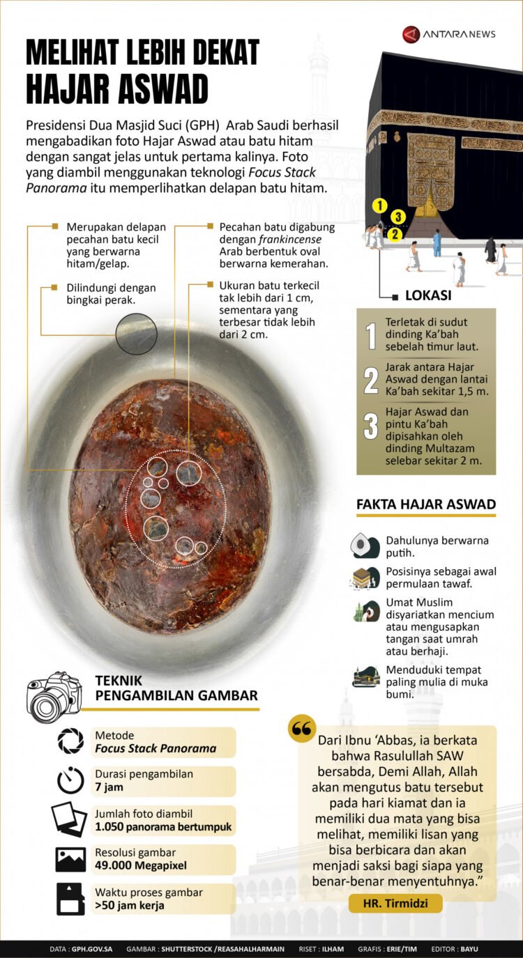 INFOGRAFIS: Menengok Lebih Dekat Hajar Aswad