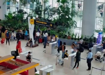 Bandara SAMS Sepinggan Balikpapan Layani Hampir 330 Ribu Penumpang selama Libur Nataru Bandara SAMS Sepinggan Layani 5 Juta Penumpang selama 2023