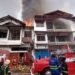 Tiga Ruko Citra Niaga Samarinda Hangus Terbakar