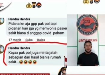 Warga Berau Berkomentar Negatif di Medsos Berujung Ditangkap Polisi