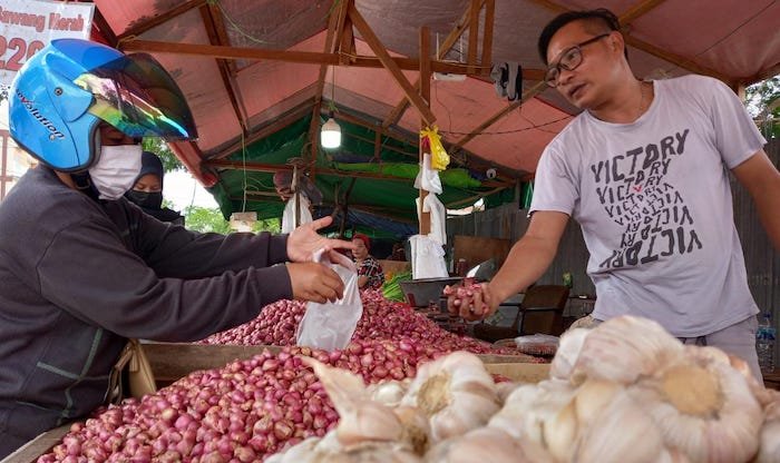 Cuaca Pengaruhi Harga Sembako di Bontang