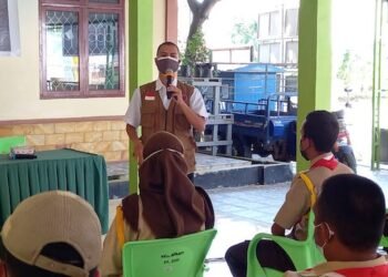 Partisipasi TMMD ke-112, BPBD Bontang Sosialisasi Bencana Banjir