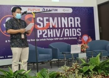 Peringati Bulan K3 Nasional 2022, Pupuk Kaltim Gelar Seminar P2HIV/AIDS dan Tumbuh Kembang Remaja bagi Pelajar Bontang