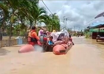 Akses Jalan Sangatta-Bontang Belum Bisa Dilalui
