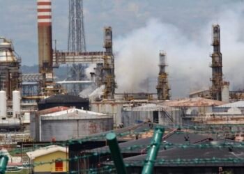 Kilang Pengolahan BBM Pertamina Balikpapan Terbakar