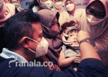 Bulan Imunisasi Anak di Kaltim Capai 57 Persen