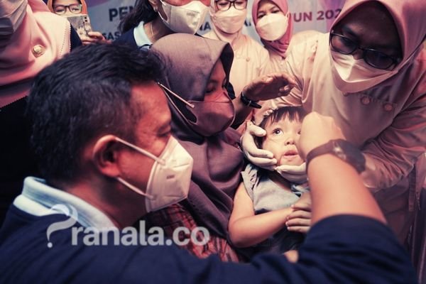 Bulan Imunisasi Anak di Kaltim Capai 57 Persen