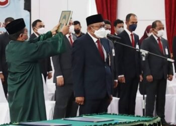 Edwin Resmi Dilantik sebagai Direktur Operasional dan Manajemen Risiko BPD Kaltimtara