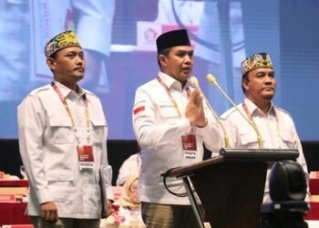Tampil di Rapimnas Gerindra, Andi Harun Siap Menangkan Prabowo di Pilpres 2024