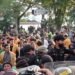 Ribuan Mahasiswa di Samarinda Kepung Kantor Gubernur Kaltim, Bubarkan Diri Malam Hari