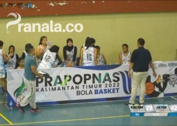 Dua Tim Basket Kaltim di Pra Popnas Terjungkal
