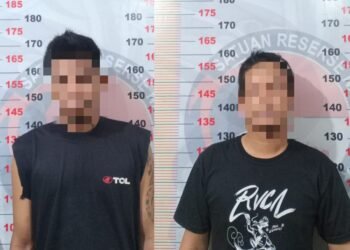 Dua Warga Guntung Diringkus di Lok Tuan,Sabu 1,89 Gram Gagal Edar