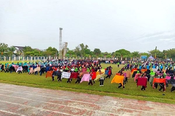 Meriahkan HUT Bontang, 1.256 Penari Jepen Tanpa Diberi Honor