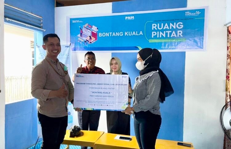 PT PNM Bantu 16 Bocah Bontang Kuala Dapat Akses Pendidikan Gratis