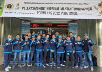 Kontingen Porwanas Dilepas, Kaltim Calonkan Diri jadi Tuan Rumah