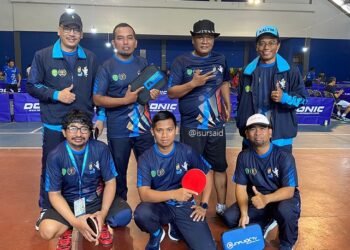 Juara Grup, Tenis Meja Kaltim Melaju ke 8 Besar Porwarnas XIII