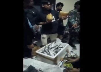 Selundupkan 21 Kg Sabu Pakai Boks Ikan