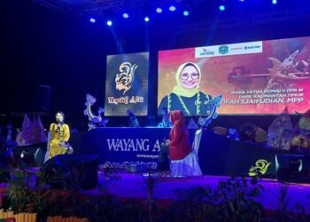 Hadiri Pekan Wisata Seni Budaya dan Kuliner Nusantara Bontang, Hetifah Berikan Apresiasi