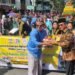Pawai 50 Paguyuban Ramaikan HUT Kota Balikpapan ke-126