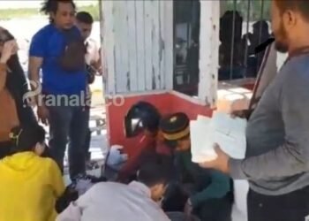 Detik-Detik Polisi Tangkap Wanita asal Tarakan Bawa 4 Kilogram Sabu