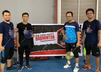 Sambut Ulang Tahun Ke 2, IKA HMB Gelar Happy Badminton Tournament 2