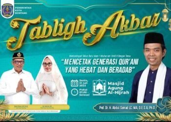 Ini Link Live Streaming Ustaz Abdul Somad Tabligh Akbar di Bontang