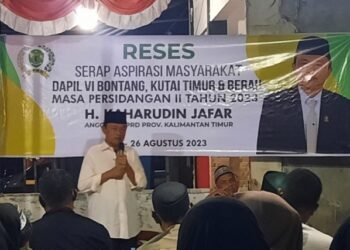 Tancap Gas! Kaharudin Jafar Gelar Reses di Bontang