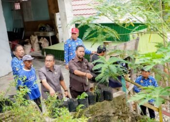 Tinjau Longsor di RT 55 Berebas Tengah, Komisi III Minta Pemkot Selesaikan Proses Hibah Lahan