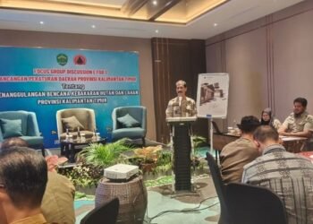 BPBD Kaltim Gelar FGD Raperda Penanggulangan Bencana Kebakaran Hutan dan Lahan 2023, Apa Saja Dibahas