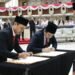 Encik Wardani dan Selamat Ari Wibowo Resmi Dilantik jadi Anggota DPRD Kaltim