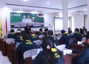 Giliran di Kutai Barat, Dispora Kaltim Sosialisasikan Karang Taruna