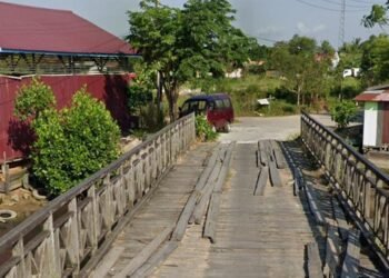 Struktur Jembatan di Balai Benih Ikan Miring, Dinas PU-PR Bontang Bikin Perencanaan