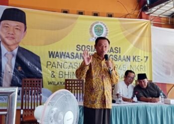 Kaharudin Jafar Sambangi Warga Bontang, Sosialisasikan Wawasan Kebangsaan dan Serukan Pemilu Damai