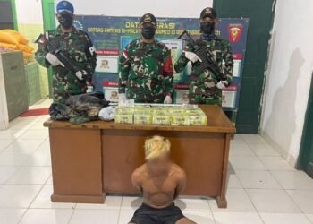 Tergiur Upah Tinggi, Buruh Sawit Nekat Selundupkan 10 Kg Sabu