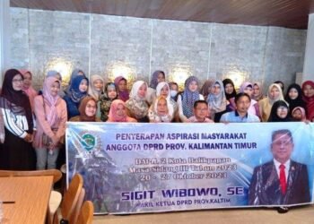 Wakil Ketua DPRD Kaltim Sigit Wibowo Serap Aspirasi Bunda PAUD Balikpapan Tengah