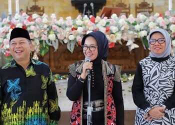 Sampaikan Pesan Natal, Wawali Najirah Ingatkan Jaga Keamanan Bontang Jelang Pemilu