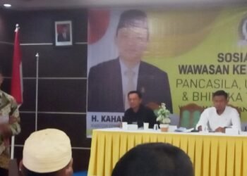 Perkuat Wawasan Masyarakat tentang Kebangsaan, Kaharudin Jafar Gelar Sosialisasi