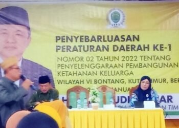 Kaharudin Jafar Sosialisasikan Perda Ketahanan dan Fungsi Keluarga