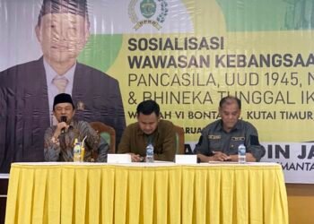 Sosialisasi Wawasan Kebangsaan kepada Pemuda, Kaharudin Jafar Minta Tumbuhkan Rasa Semangat Kebangsaan