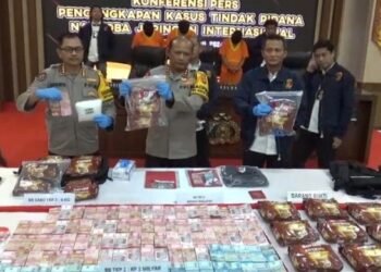 Polda Kaltim Ciduk Pengedar Sabu asal Malaysia