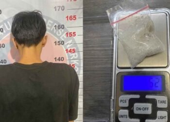 Warga Lok Tuan Dibekuk, Kantongi Sabu 5,52 Gram