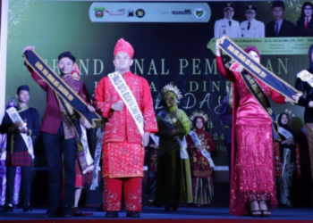 Nur Ifansyah dan Noor Abidah Maisarroh Dinobatkan Kanda-Dinda Duta Budaya Samarinda 2024