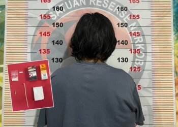 Terduga Pengedar Sabu Diamankan di Berbas Pantai Bontang, 4,47 Gram Narkoba Disita