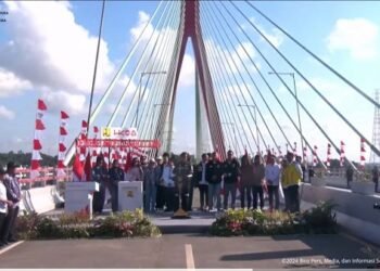 Presiden Jokowi Resmikan Jembatan Pulau Balang, Penghubung IKN Nusantara